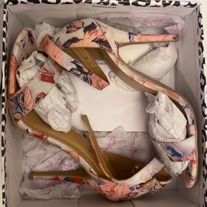 Flower Multi Color High Heels